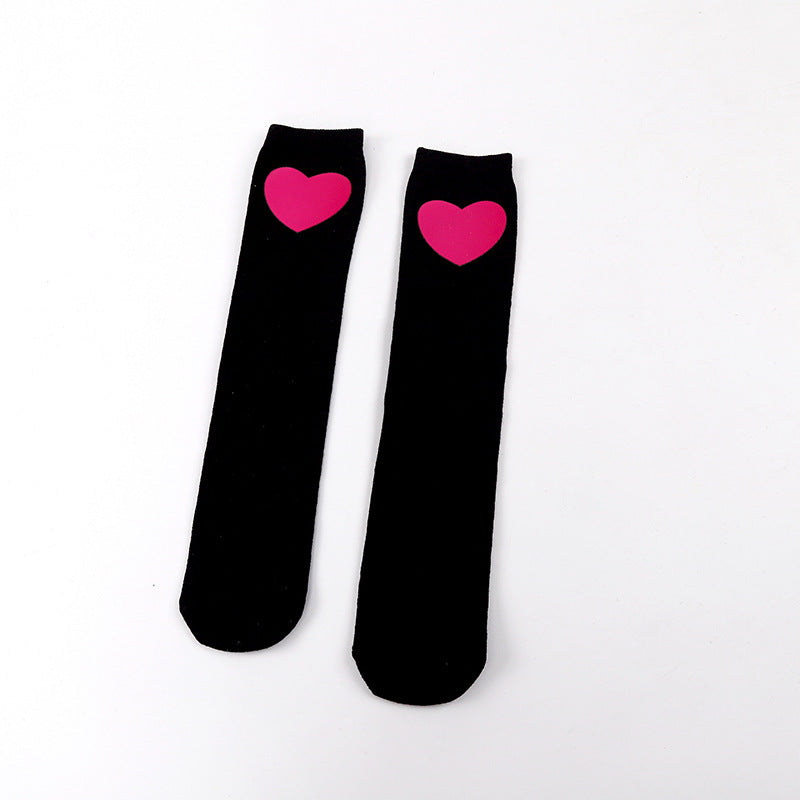 Five-pointed Star Middle Tube Children Over Knee Socks