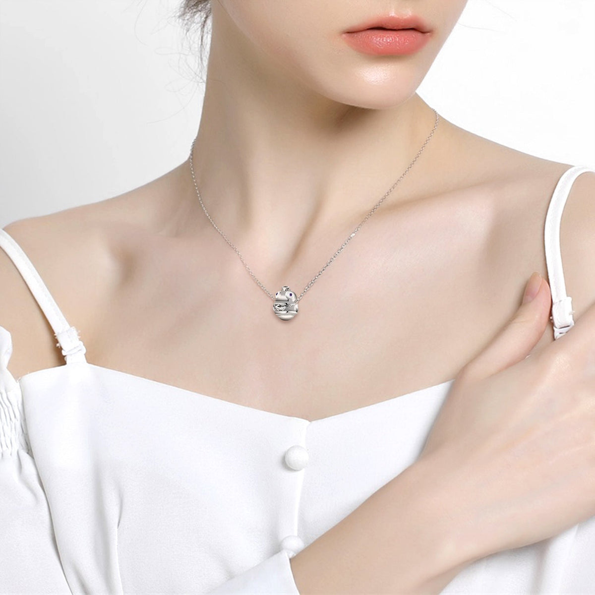 925 Silver Plain Silver Small Jewelry Men And Women Necklace Bracelet Diy Beading Accessories