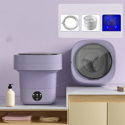Mini Foldable Washing Machine for Socks Underwear