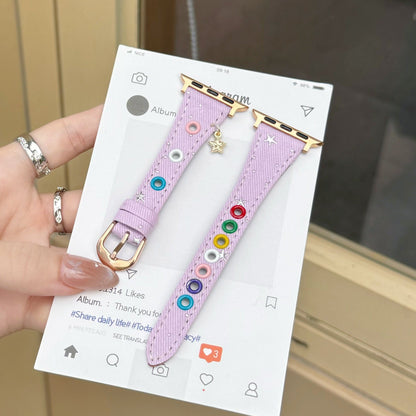 Denim Star Charm For Watch 10SE Strap