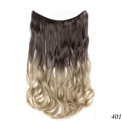 S-noilite 20" Invisible Wire Hair Extensions