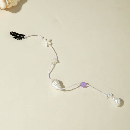 Fashionable Beach Conch Shell Braided Hair Ornament