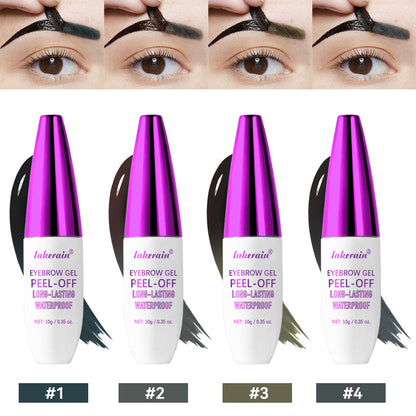 Waterproof And Sweat-proof Easy To Color Tear And Pull Eyebrow Cream