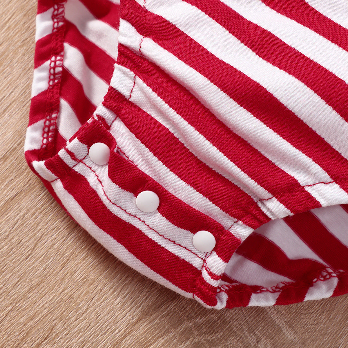 Kids Christmas Elk Striped Hat Set