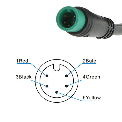 5 - Pin LCD Display Screen for M5 E - bikes: Speedometer & Control Panel, E - bike Accessory