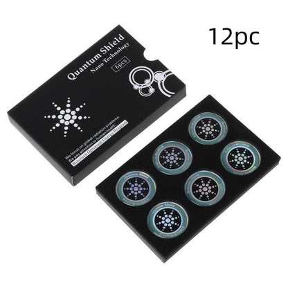 Cell phone radiation protection stickers