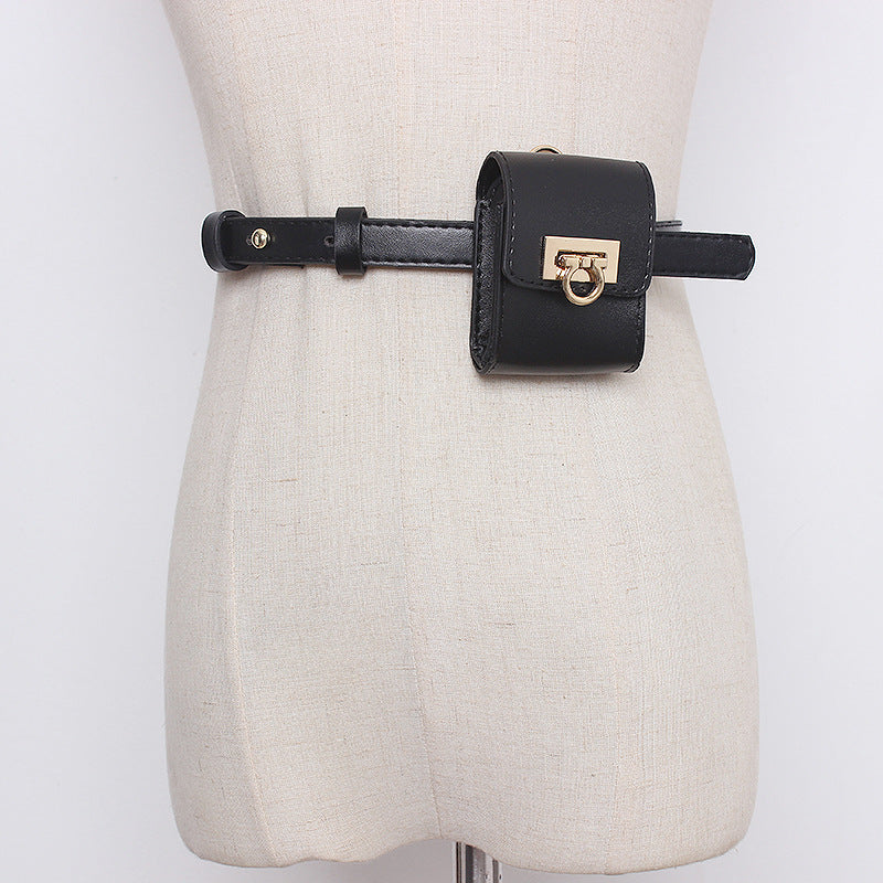 Chain Mini Messenger Bag Belt Waist Bag