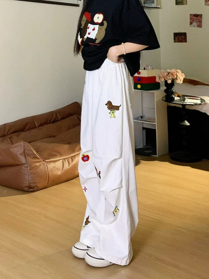 Women's Versatile Loose Straight-leg Work Pants