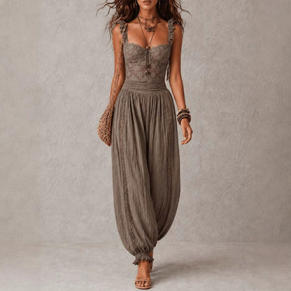 Fashionable And Elegant Lace Sexy Jumpsuit