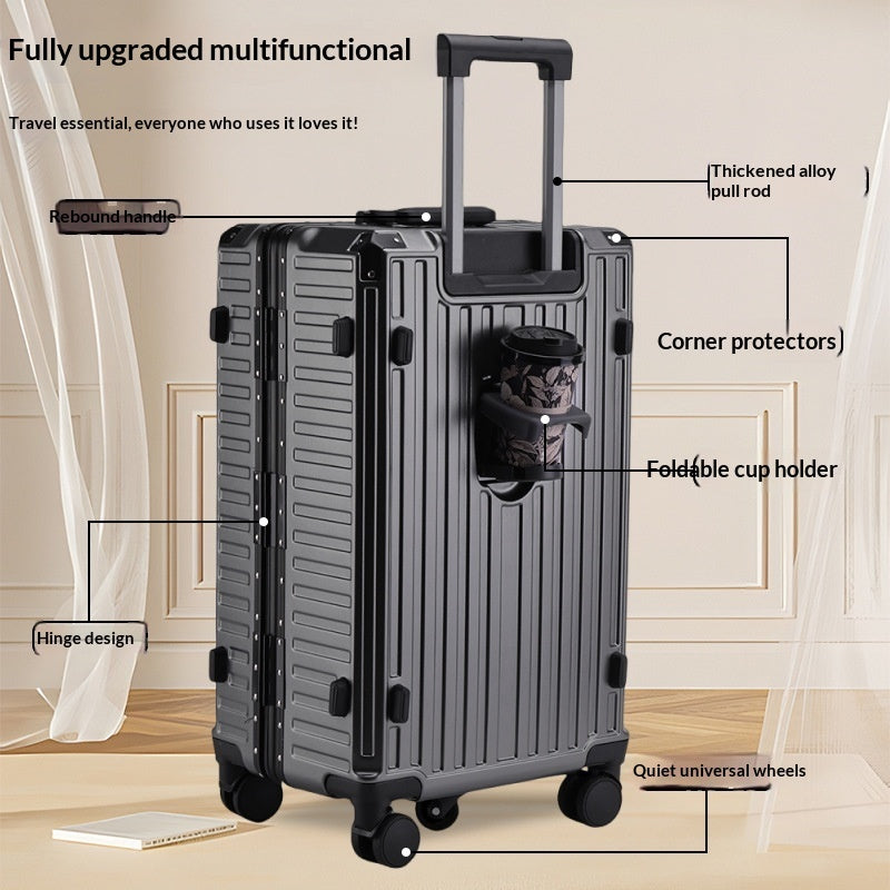 Travel Aluminum-frame Trolley With Combination Lock
