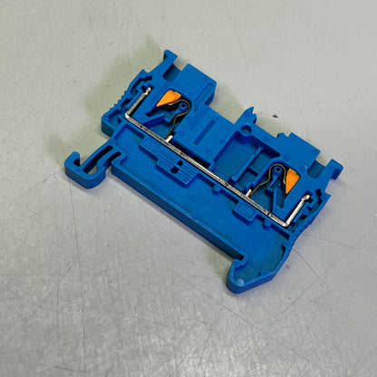 PHOENIX CONTACT Feed Through Terminal Block 1 Deck Level  PT 2.5 BU Blue 3209523