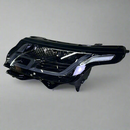 REEPU (2 Pcs) Car Headlights Sz 17" L x 10" H Black