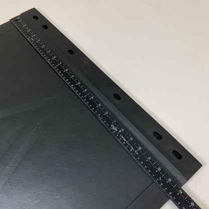 UNITED PACIFIC (2 PACK) Heavy Duty Rubber Mud 24"W x 24"L 3/8"Thick Black 10606B