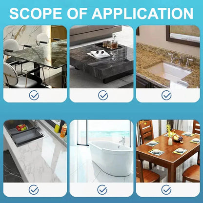 Ceramic Tile Coating Agent, Kitchen Countertop Tile Stone Corrosion Repair Alkali Brightening Coating Agent