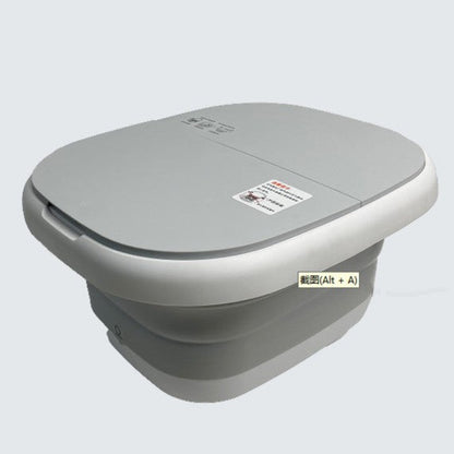 Folding foot bath tub foot washing tub with remote control foot soaking tub