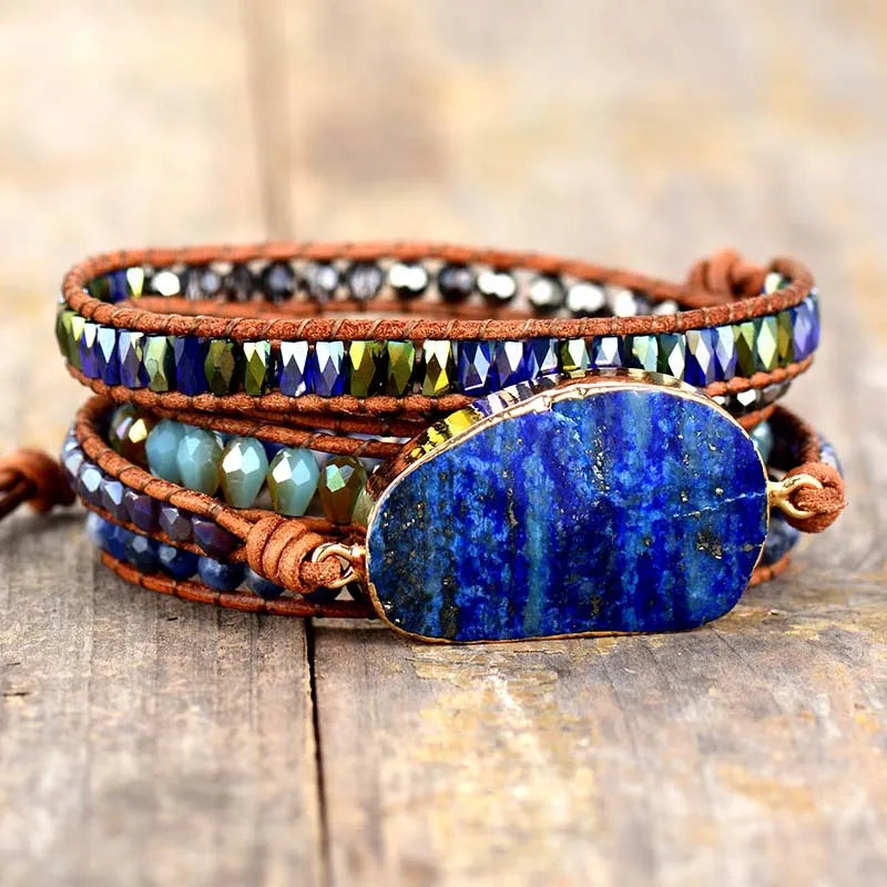 Lapis Lazuli Layered Bracelet