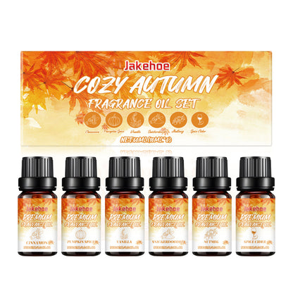 Autumn Essential Oil Set Indoor Warm Atmosphere Long-Lasting Warm Fragrance Soft Fragrance Humidifier Available