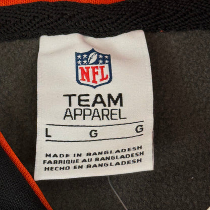 NFL Cincinnati Bengals Hoodie AFC North Sweatshirt Pullover SZ L Black 1802967
