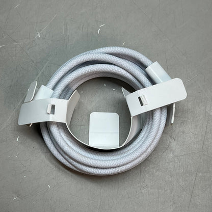 APPLE USB-C Woven Charge Cable 240 Watt (2 M) White MU2G3AM/A (Return)