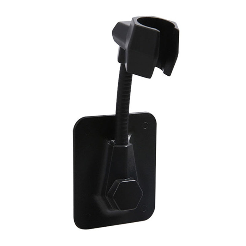 Universal Adjustable Shower Bracket Paste-type Shower Nozzle Base Home Bathroom Punch-free Self Adhesive Shower Bracket Base