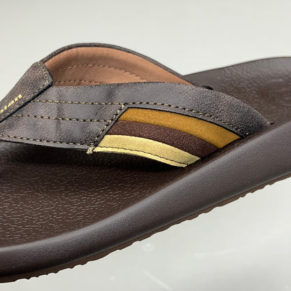 COBIAN Kandui Synthetic Leather Strap Men's Sz 8, EU 40 Chocolate KAN25-2011-8