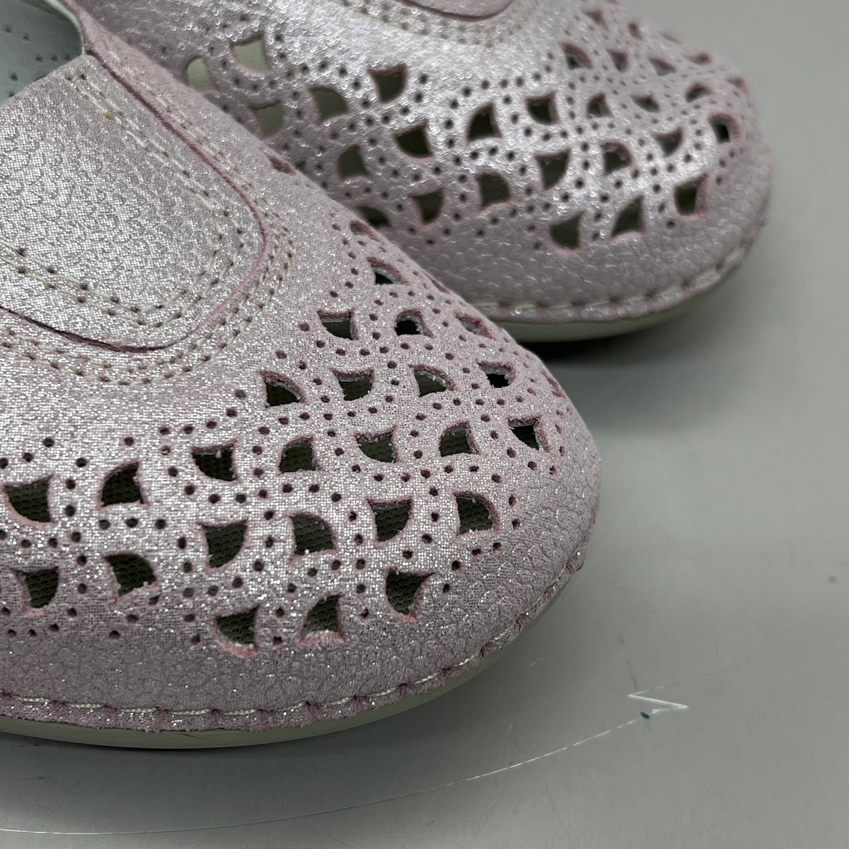 PROPET Cabrini Full Grain Leather Arch Support Women Sz 10.5 X(2E) Blush WCX064L