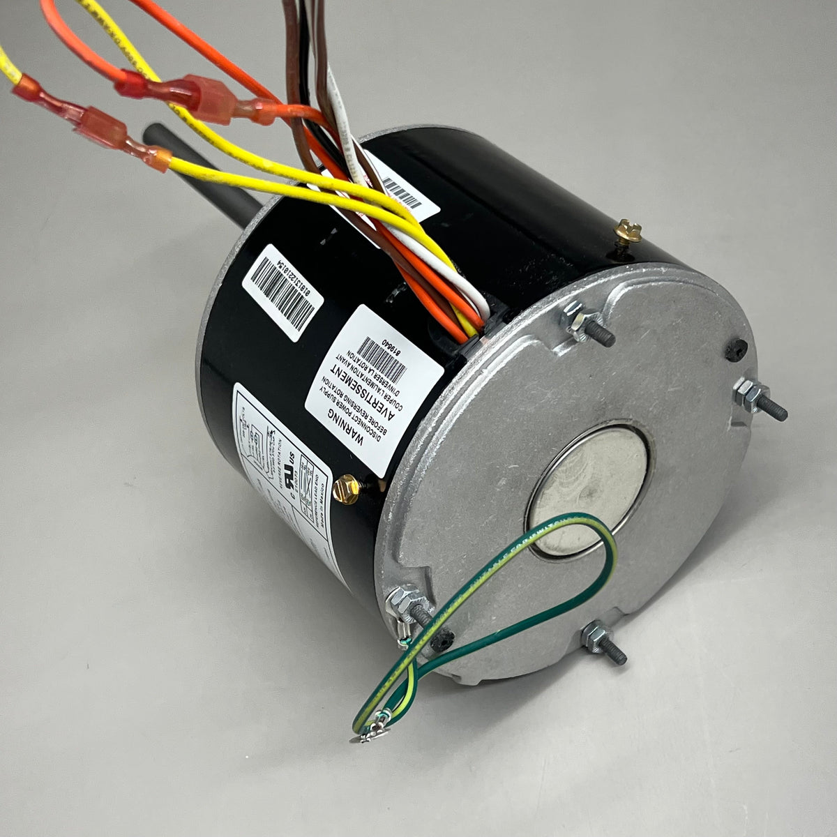 LENNOX First Choice Condenser Fan Motor for HVAC 1/2" Shaft Black 19L26