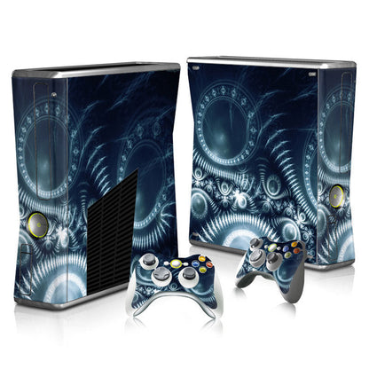 Xbox 360 Slim Full Body Color Membrane Stickers with Scratch-Resistant Protection