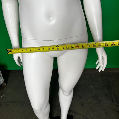 Realistic High-Quality Full-Body Female Mannequin "Natalie.4, Pose I" White VM0734