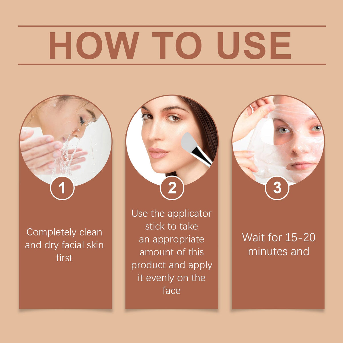 Ouhoe Collagen Peel Mask Hydrates, Moisturizes, Anti-Wrinkle And Reduces Fine Lines On Face