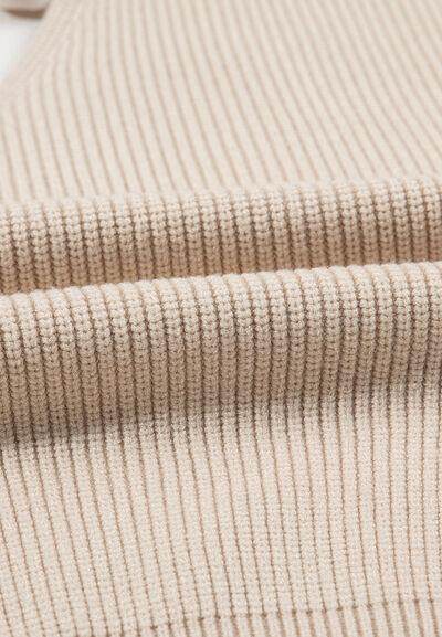 Tied Back V-Neck Long Sleeve Sweater for Women Fashion