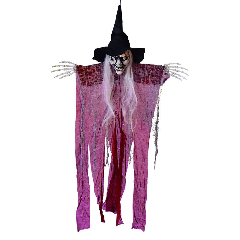 Halloween Witch Hanging Ghost Decoration Scene Decoration Props