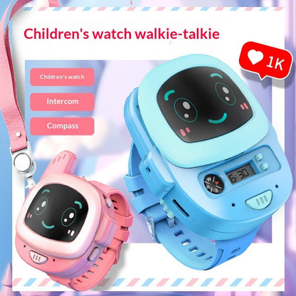 Kids Watch Intercom With Sliding Cover Multi-functional