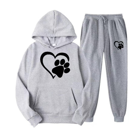 Mens And Womens Printed Hoodie Sets