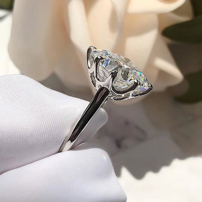 Square Zircon Ring For Women