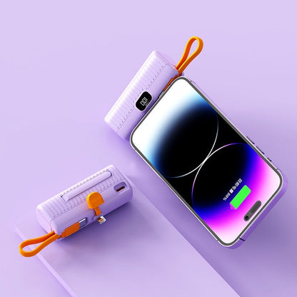 Compact Portable Capsule Power Bank