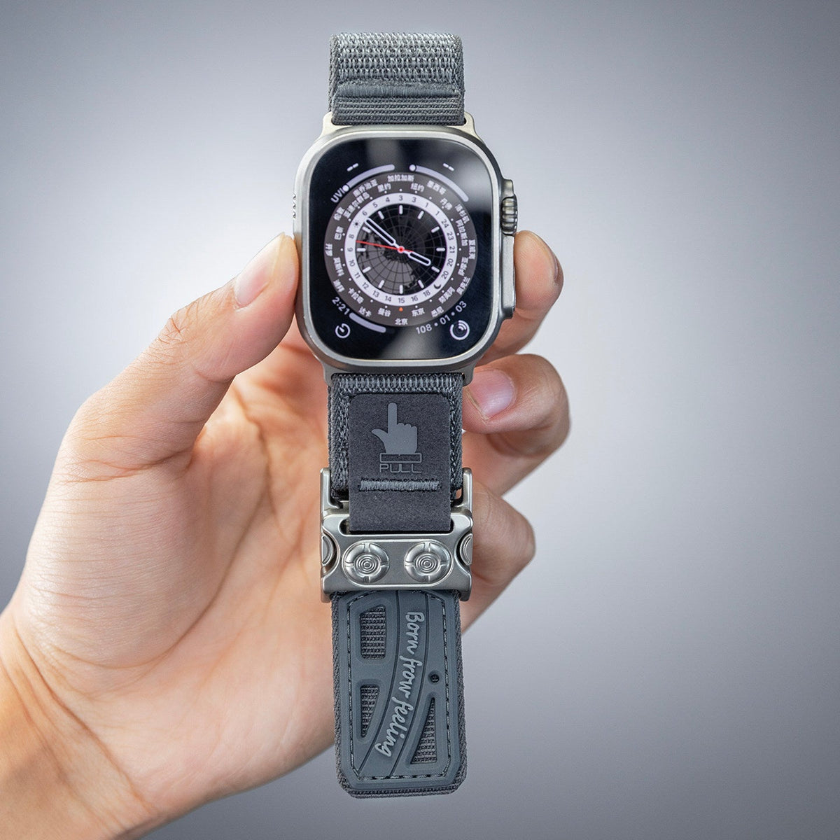 Magnetic Quick-Release Nylon Watch Strap
