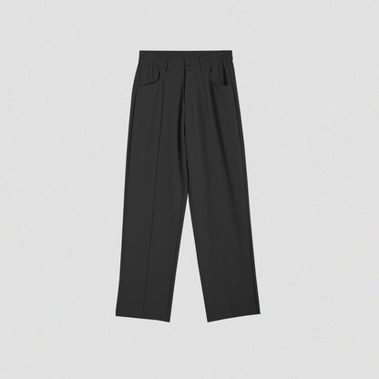 Trendy Solid Color Casual Pants Men