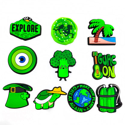 Cute Cartoon Hole Shoe Flower Accessories
