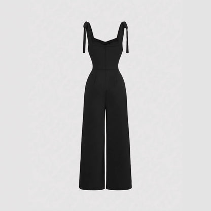 Stylish And Elegant Sleeveless Strap Jumpsuit For Women