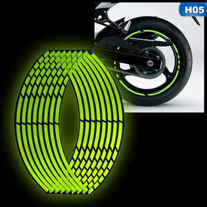 Creative And Versatile Motorcycle Wheel Rim Sticker