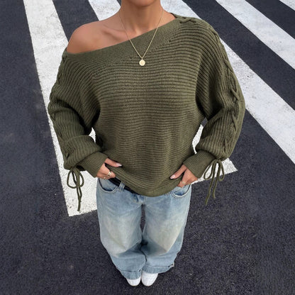 Women's Top Bow-Knot Stylish Sweater