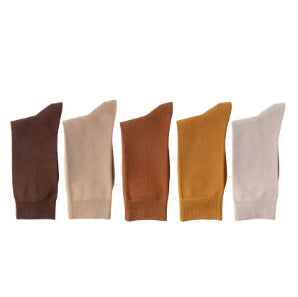 Mid-calf Spring And Autumn Pure Cotton Business Men Socks