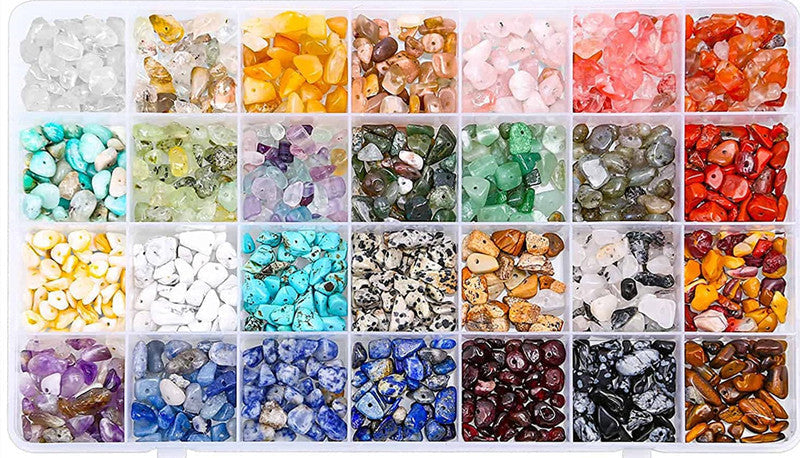 Irregular Crushed Stone White Jade Turquoise Is Suitable For DIY Jewelry Making