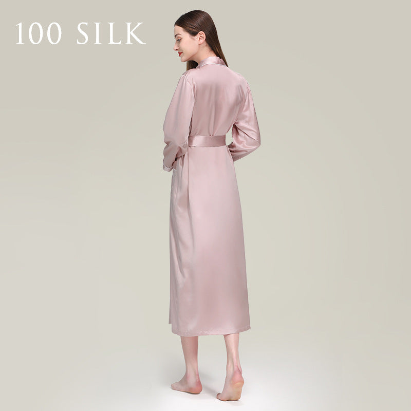 Summer Long Womens Loungewear Morning Robe