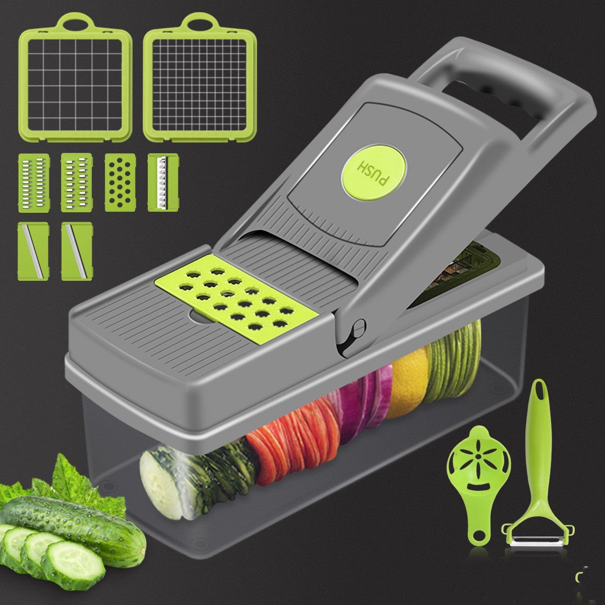 Household Kitchen Vegetable Silk Cutter