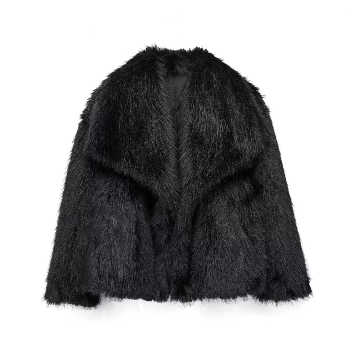 Women's Faux Fox Fur Jacket