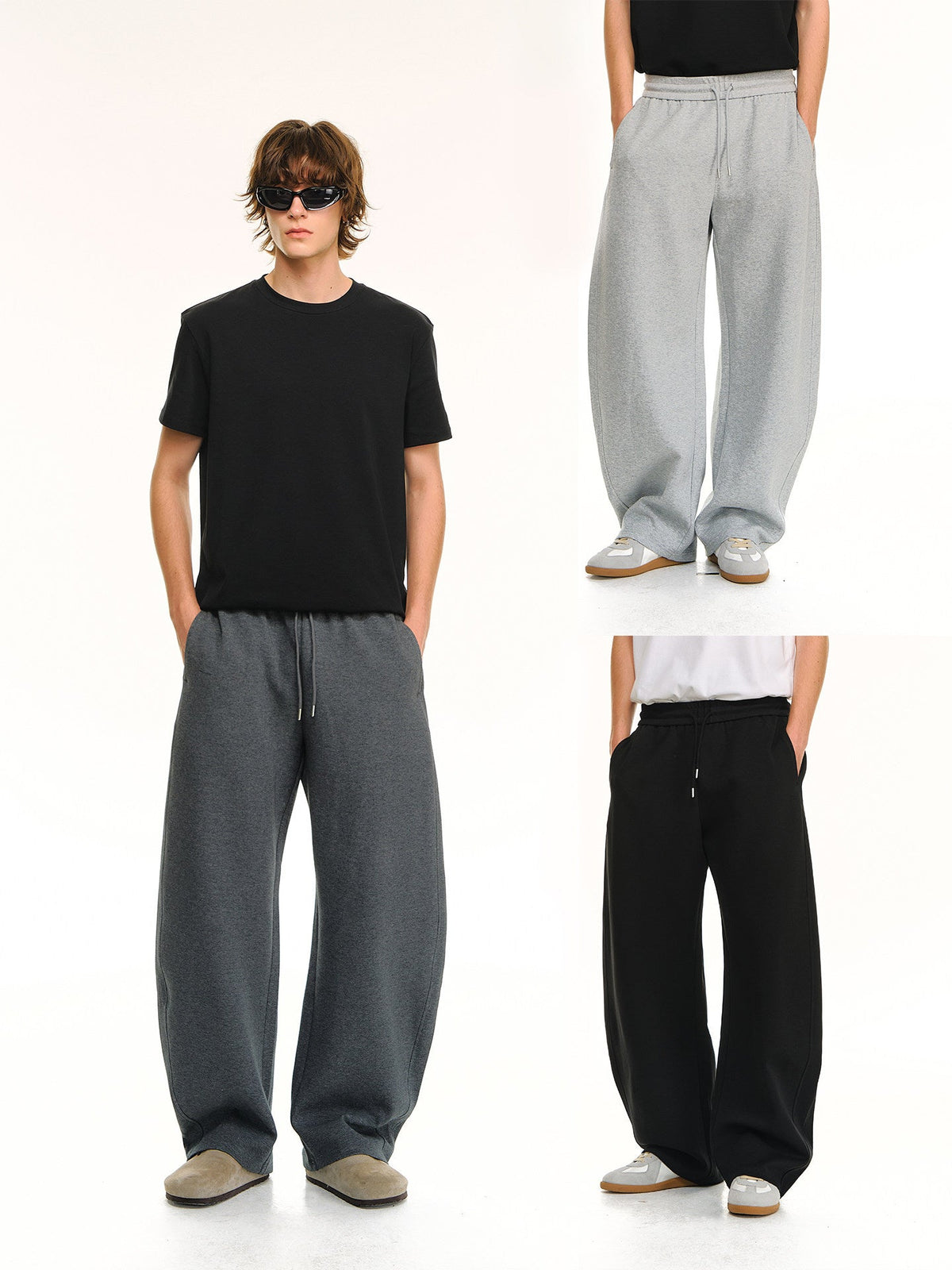 Soft Chew And Stretchy Air-layer Loungewear Banana Pants