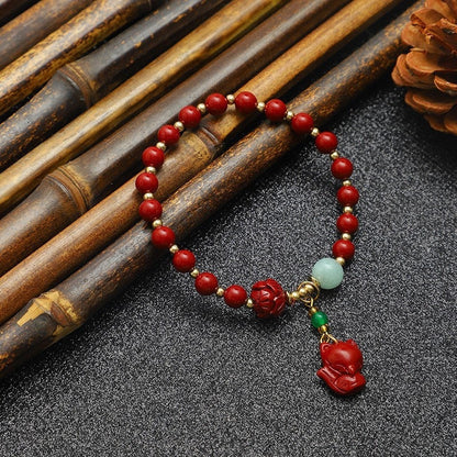 Cinnabar Bracelet Bracelets For Men And Womencouple