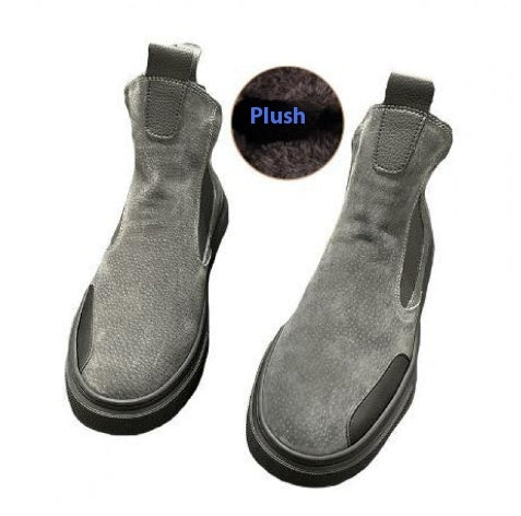 Thick Bottom Work Shoes Youth Booties
